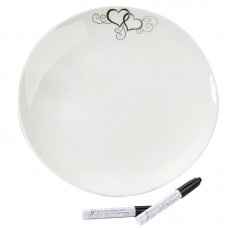 Lillian Rose Round Signing Platter with 2 Pens LLRS1045